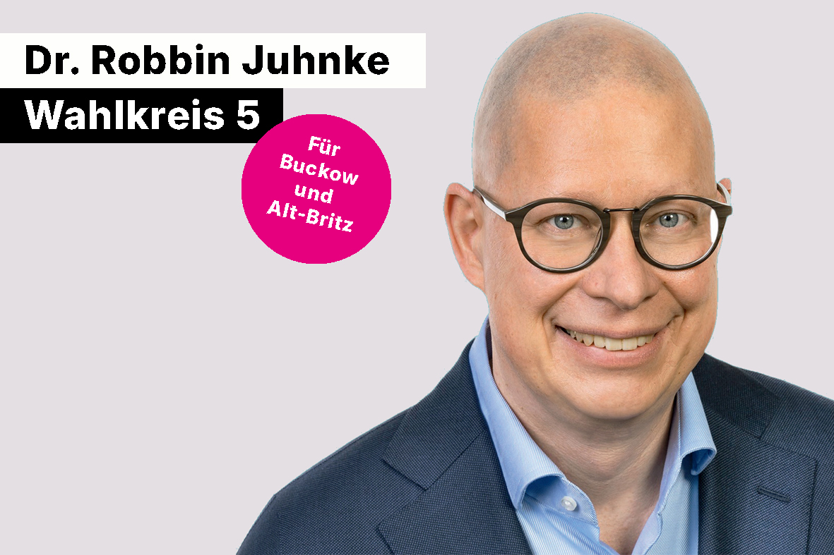 Wahlkreis 5 - Dr. Robbin Juhnke MdA f�r Buckow und Alt-Britz 